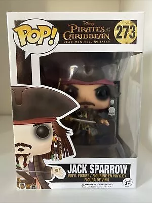 Funko POP Captain Jack Sparrow 273 Pirates Of The Caribbean UNOPENED • £34.05