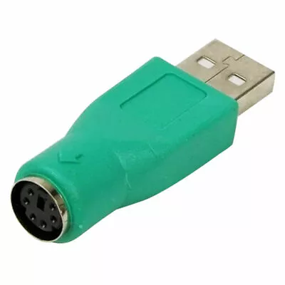 £2.29 • Buy Ps2 Ps/2 Female To Usb Male Adaptor Converter Adapter Pc Laptop Mouse Keyboard 
