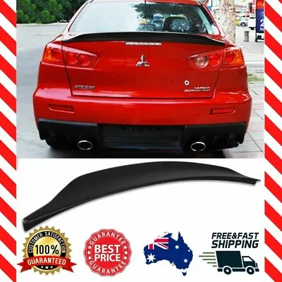 Fits 08-17 Mitsubishi Lancer EVO X CJ ES Duckbill Trunk Spoiler Wing Matte Black • $100