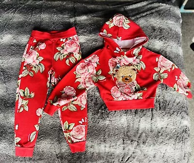 Monnalise Designer Girls Suit 3/4 Years • £90