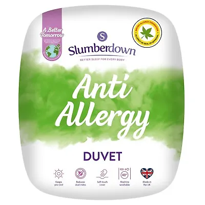 Slumberdown Anti Allergy Anti Bacterial Duvet • £30.38