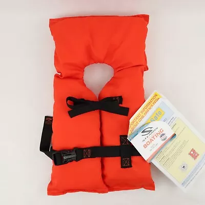 Coleman Stearns Type II Child Boating Life Jacket Vest 30-50 Lbs PFD Kids 152-05 • $11.97