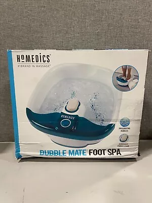 HoMedics Bubble Mate Foot Spa Toe Touch Foot Bath Removable Stone • $24.99