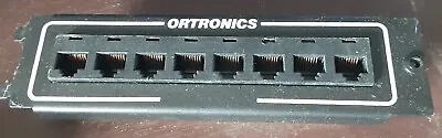 Ortronics CAT5 8-Port Mini Ethernet Patch Panel 50550015 • $5