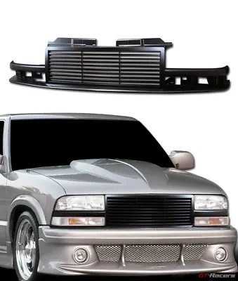 For 1998-2004 Chevy S10 Blazer/Truck Black Horizontal Billet Front Bumper Grille • $125