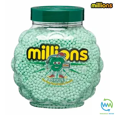 APPLE MILLIONS Sweets CHEWY Candy TINY Wedding GIFT Favours PICK N MIX Vegan • £4.15