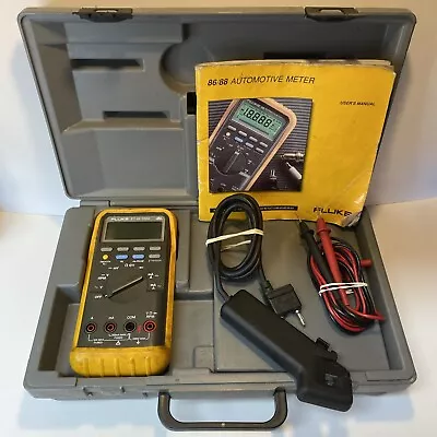 Read! Fluke ET-88 DMM Digital Multi Meter Automotive Meter Kit In Case Mac Tools • $225