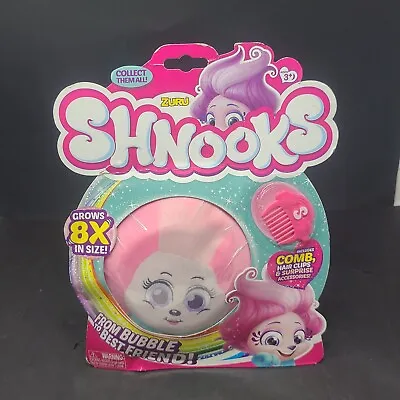 $9.99 • Buy Shnooks Shnuggles Soft Plush Toys Grows 8X In Size Pink Bubble Zuru Comb Plush