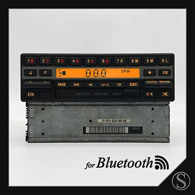 Becker Mexico 2000 BE1530 Radio For Bluetooth Mercedes-Benz W124 W140 R129 1530 • $2382.42