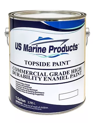 Marine Topside Commercial High Durability Enamel Boat Paint Light Gray Gallon • $77.68