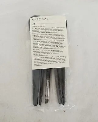 Mary Kay Essential 5 Piece Brush Set Collection New  No Case Just Brushes • $15.89