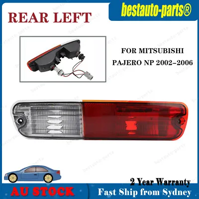 $26 • Buy LHS Rear Left Bumper Bar Lamp Tail Light For Mitsubishi Pajero NP 2002-2006 AU