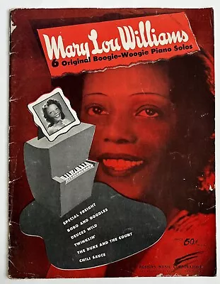 1944 Mary Lou Williams Songbook Sheet Music Boogie Woogie Piano Solos • $9.99