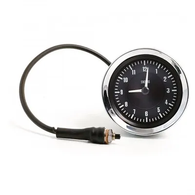 £125.27 • Buy 60mm 12v Clock Black Dial 1950s 1960s Jaguar Aston Martin Fast Postage New