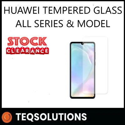 For Huawei P8 P10 P20 P30 P40 Pro Plus Lite Tempered Glass Screen Protector  • £1.97