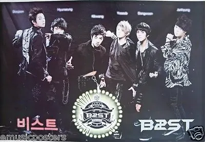 B2ST  BAND MEMBER'S NAMES  ASIAN POSTER-Korean Boy Band K-Pop Dance R&B Music • $17.31