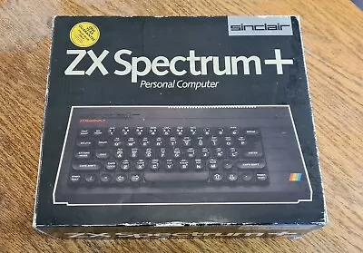 Sinclair ZX Spectrum+ (Plus) Computer - BOXED - Vintage Retro - RARE • £99.99