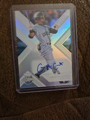 2018 Panini Elite Extra Edition Carlos Cortez Autograph New York Mets  • $3.50