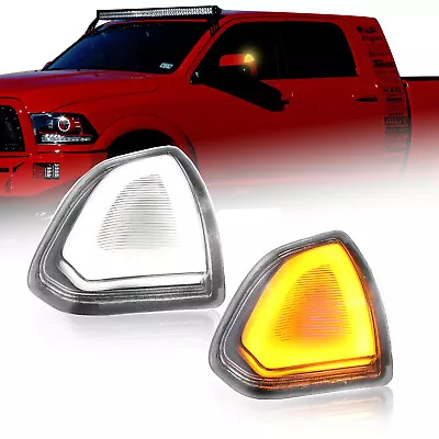 Ram Mirror Turn Signal Lights Running Lamp For Dodge Ram 1500 2500 3500 4500 550 • $58.98