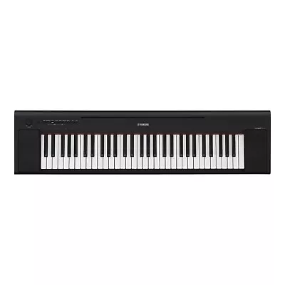 Yamaha NP15 Light Portable Piano Style Keyboard 61 Note | Black • $399