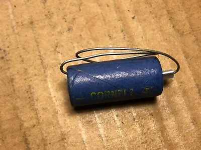 NOS Vintage 1950s Cornell Dubilier Beaver 8 Uf 150v Axial Tube Amp Capacitor  • $7