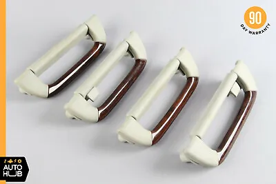 00-06 Mercedes W220 S600 S500 Roof Overhead Interior Safety Handle Set Wood OEM • $178.45