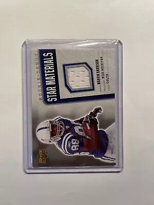 2006 Upper Deck Rookie Debut MARVIN HARRISON Star Materials Jersey Indy Colts • $3.49