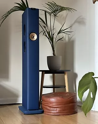 KEF LS60 Wireless - Floor Standing Active Speakers (Royal Blue) SRP £4499.00 • £3495