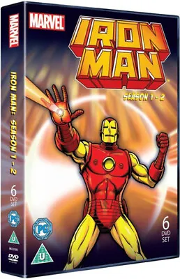 Iron Man: Season 1-2 DVD (2011) Cert U 6 Discs Expertly Refurbished Product • £3.92
