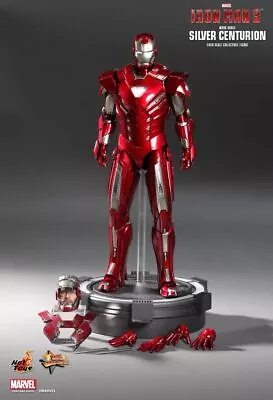 Hot Toys Mms213 Iron Man 3 Silver Centurion (mark Xxxiii) 1/6th Scale Collectibl • $479.17