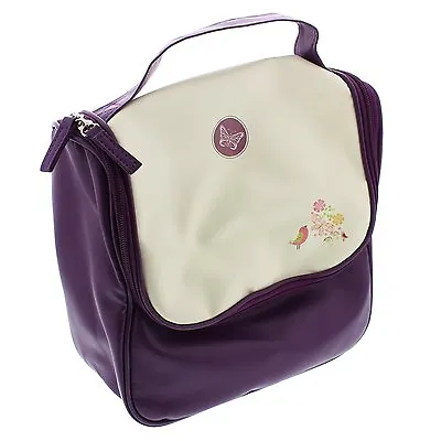 Bargain SALE Butterfly Print Cosmetic BagWeekend Bag Holiday Travel Wash Bag  • £12.99