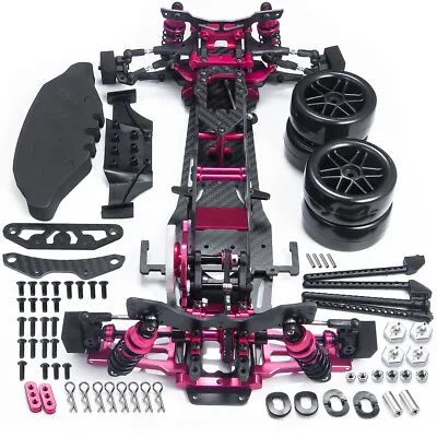 Alloy & CF 1/10 Chassis Sakura D5 MR V2 Frame Kit RC 2WD Drift Car Rear Drive • $269.87