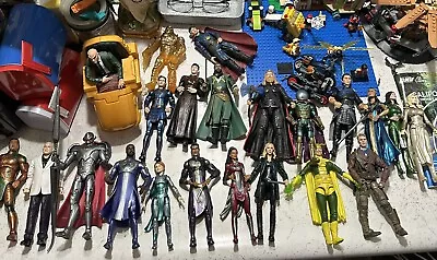 Marvel Legends Action Figures.Includes Eternals Baf Ultron Thor Professor X • $215