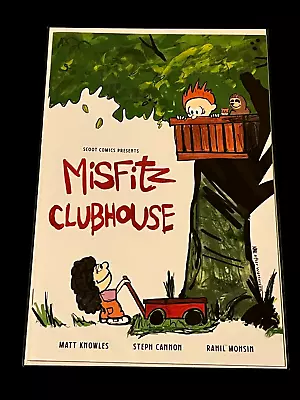 Misfitz Clubhouse #1 (Scout Comics) 2022 Comictom - NM Condition - HIGH GRADE! • £1.61