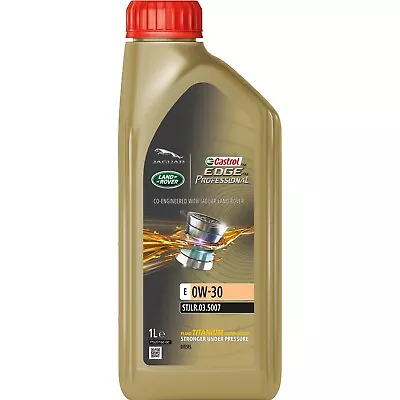 £19.95 • Buy Castrol EDGE Professional E 0W-30 0W30 (Jaguar Land Rover) Engine Oil - 1 Litre