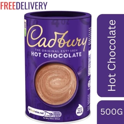 £5.99 • Buy 500g Cadbury Drinking Hot Chocolate.  Free Shipping