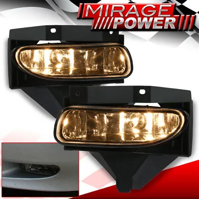 Front Bumper Smoked Fog Lights For 1999 2000 2001 2002 2003 2004 Ford Mustang GT • $20.99