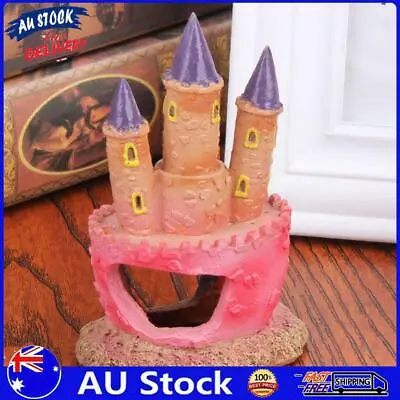 AU Small Resin Cartoon Castle Cute Castle Tower Mould For Home Garden Decoration • $10.19