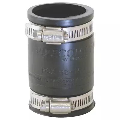 NEW 4 In. X 4 In. PVC DWV Mechanical Flexible Coupling • $13.72