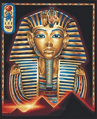 Full Drill 5D Diamond Painting Egypt Pharaoh Handmade Home Decor Gift DIY • $30.35