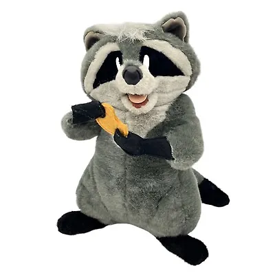 VTG Disney Pocahontas Movie Meeko Raccoon Stuffed Animal Plush 16  Douglas ~ EUC • $22.95