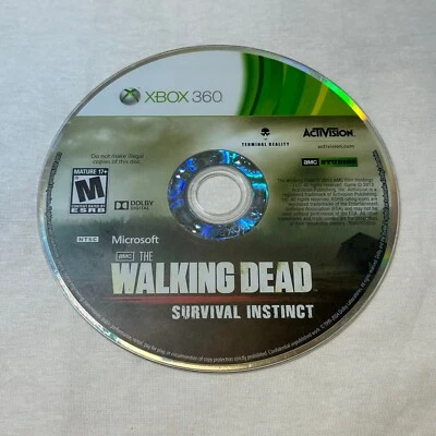 $7.90 • Buy The Walking Dead: Survival Instinct (Microsoft Xbox 360, 2013) Tested Working