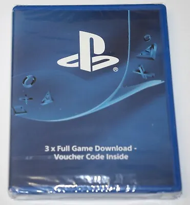 Playstation TV PS Vita 3x Full Game Download Voucher Code Inside - New & Sealed • $49.99