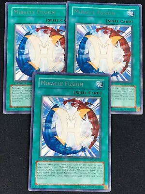 Yugioh Miracle Fusion Crv-en039 1st Rare X3 (lp) • $8.99