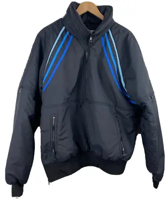 VTG 80's Liberty Bell Pacific Trail Seattle Black Ski Jacket Coat Size XL Mens • $33