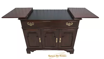 Ethan Allen Georgian Court Vintage Cherry Cabinet Server # 11-6237 • $1095