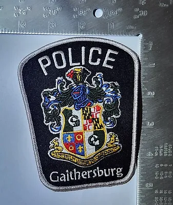 MARYLAND MD GAITHERSBURG POLICE NICE SHOULDER PATCH. 4x5 Inches Great Condition! • $5