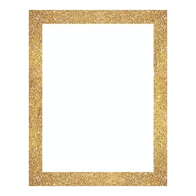 Pen + Gear White Poster Board With Gold Glitter Frame 22  X 28  • $12.89