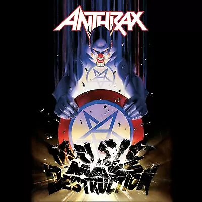   ANTHRAX Music Of Mass Destruction   ALBUM COVER ART POSTER • $10.99