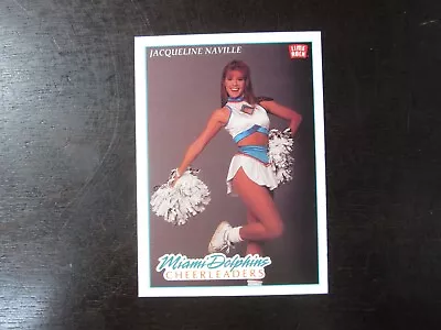 1992 Lime Rock # 190 Jacqueline Naville Card (B61) Miami Dolphins Cheerleaders • $3.99